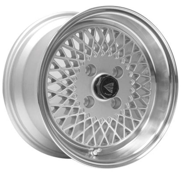 Enkei92 Classic Line 15x7 38mm Offset 4x100 Bolt Pattern Silver Wheel - 465-570-4938SP by Enkei