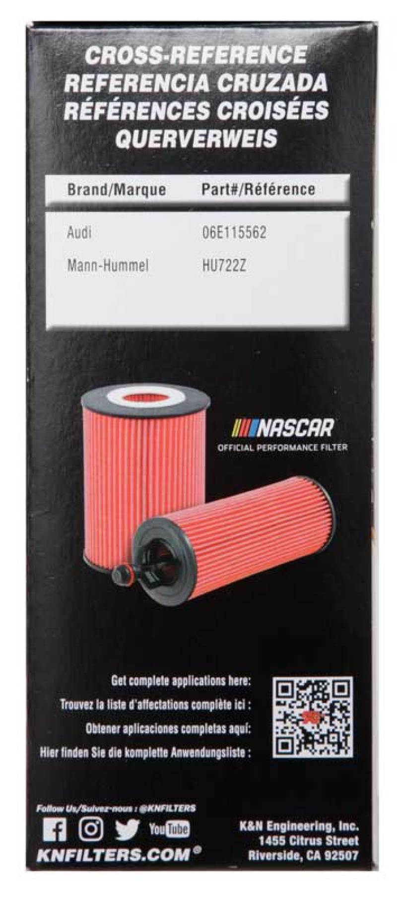 K&amp;N Oil Filter OIL FILTER AUTOMOTIVE - HP-7015