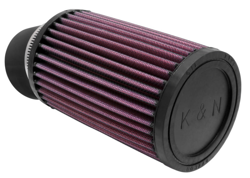 K&N Filter Universal Rubber Filter 2 7/16 inch 20 Degree Flange 3 3/4 inch OD 6 inch Height - RU-1770 by K&N Engineering - fr