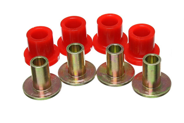 Energy Suspension 05-13 Toyota Tacoma 2wd/4wd Black Rack & Pinion Bushings - 8.10106R for 2005-2015 Toyota Tacoma - front vie
