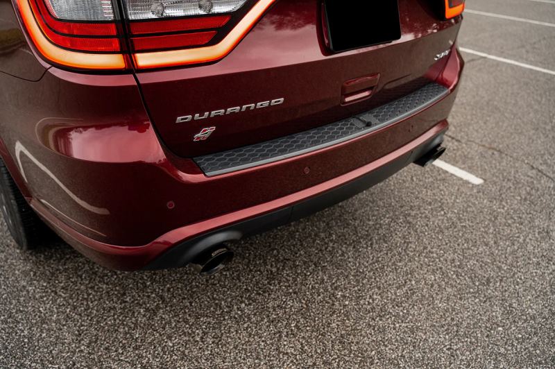Corsa 18-22 Dodge Durango SRT 392 Cat-Back 2.75in Dual Rear Exit Xtreme 4.5in Black PVD Tips - 21198BLK