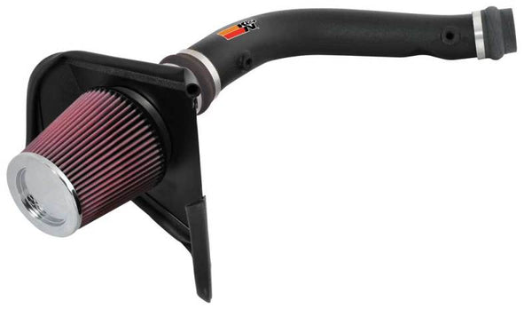 K&N 00-04 Toyota Tacoma/4Runner L4-2.4L/2.7L Performance Air Intake Kit - 57-9016-1 for 2000-2004 Toyota Tacoma - front view