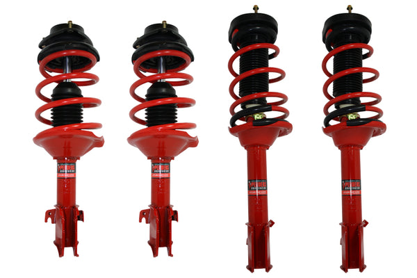Pedders EziFit SportsRyder Spring And Shock Kit 05-07 Subaru STi - PED-803049 for 2005-2014 Ford Mustang - front view
