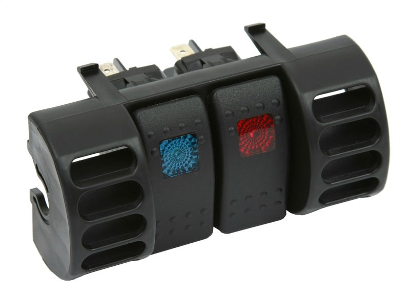 Daystar 1984-2001 Jeep Cherokee XJ 2WD/4WD - Air Vent Switch Panel (Includes Blue &amp; Red Switches)