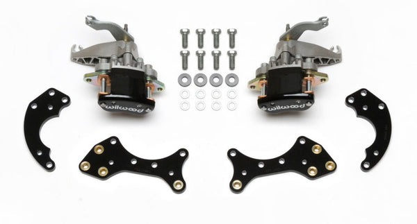 Wilwood P/S Retrofit Kit w/MC4 P-Brake Forged Dynalite Pro Street 12.19in Rear Kits - 140-14415 by Wilwood