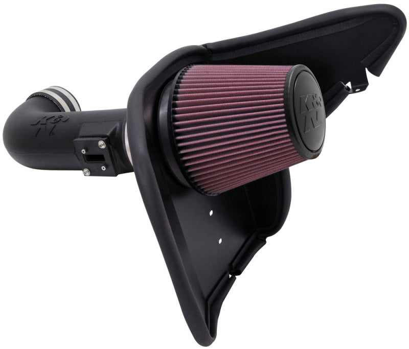 K&N 10 Chevy Camaro 6.2L V8 Aircharger Performance Intake - 63-3074
