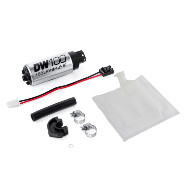 DeatschWerks 165 LPH In-Tank Fuel Pump w/ 90-07 Subaru Legacy, 93-07 Impreza Install Kit - 9-101-0791 for 1990-2007 Subaru Le