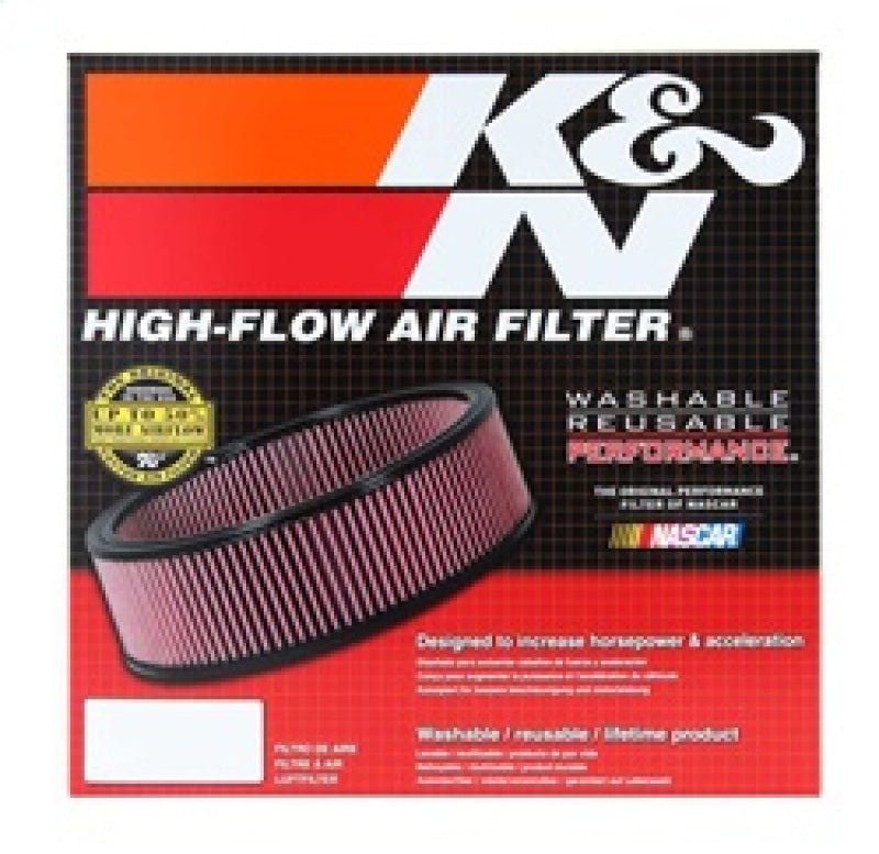 K&N Replacement Air Filter Round 11in OD 9-1/4in ID 6in H - E-3690
