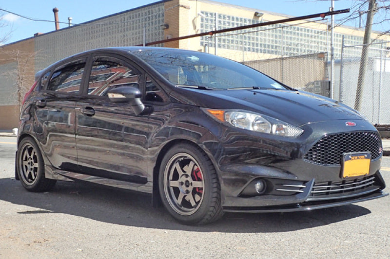 Clearance - Rally Armor 13-19 USDM Ford Fiesta ST Red UR Mud Flap w/ White Logo - RALMF29-UR-RD/WH