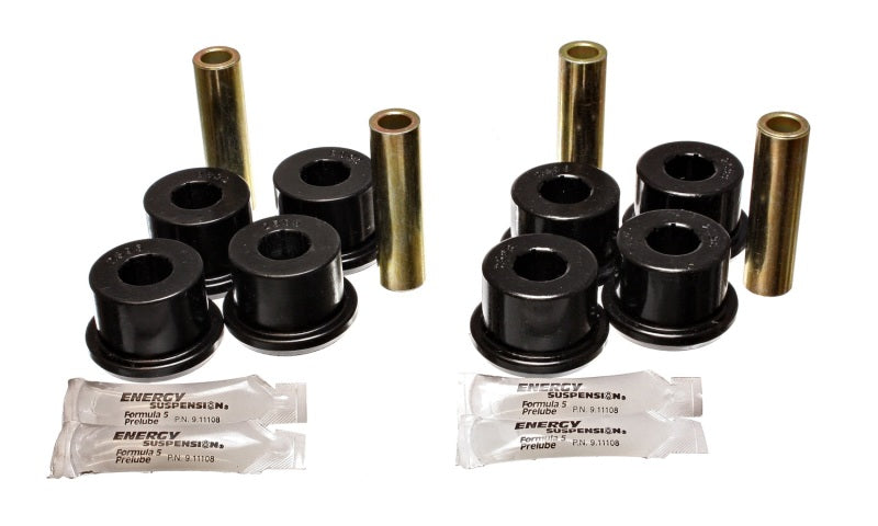 Energy Suspension 04-06 Pontiac GTO Black Rear End Control Arm Bushing Set - 3.3188G for 2004-2006 Pontiac GTO - front view