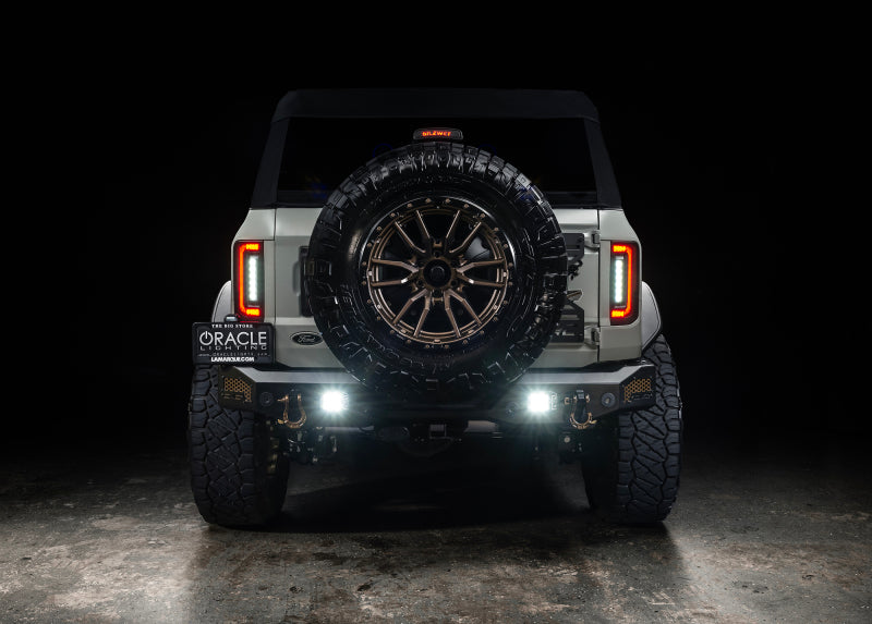 Oracle 21-23 Ford Bronco Flush Style LED Taillights - Tinted - 5892-504-T