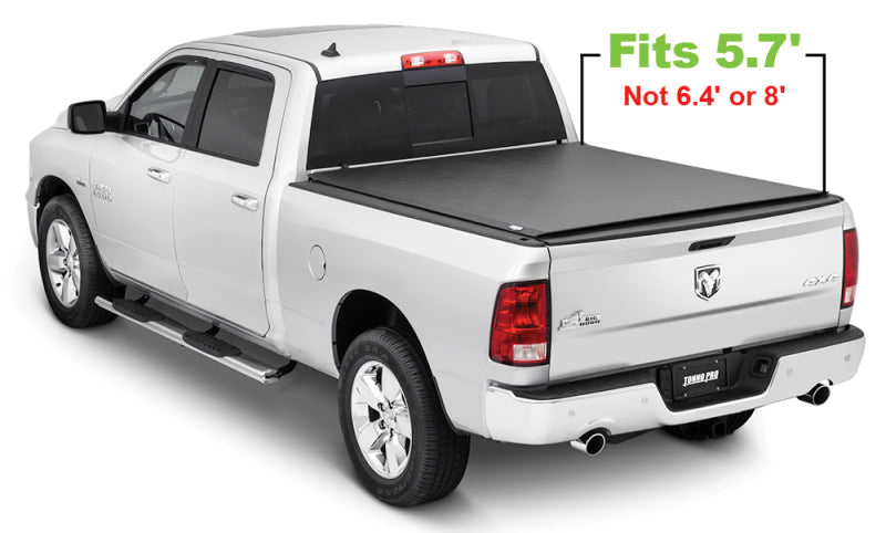 Tonno Pro 09-19 Dodge RAM 1500 5.7ft Fleetside Lo-Roll Tonneau Cover - LR-2020