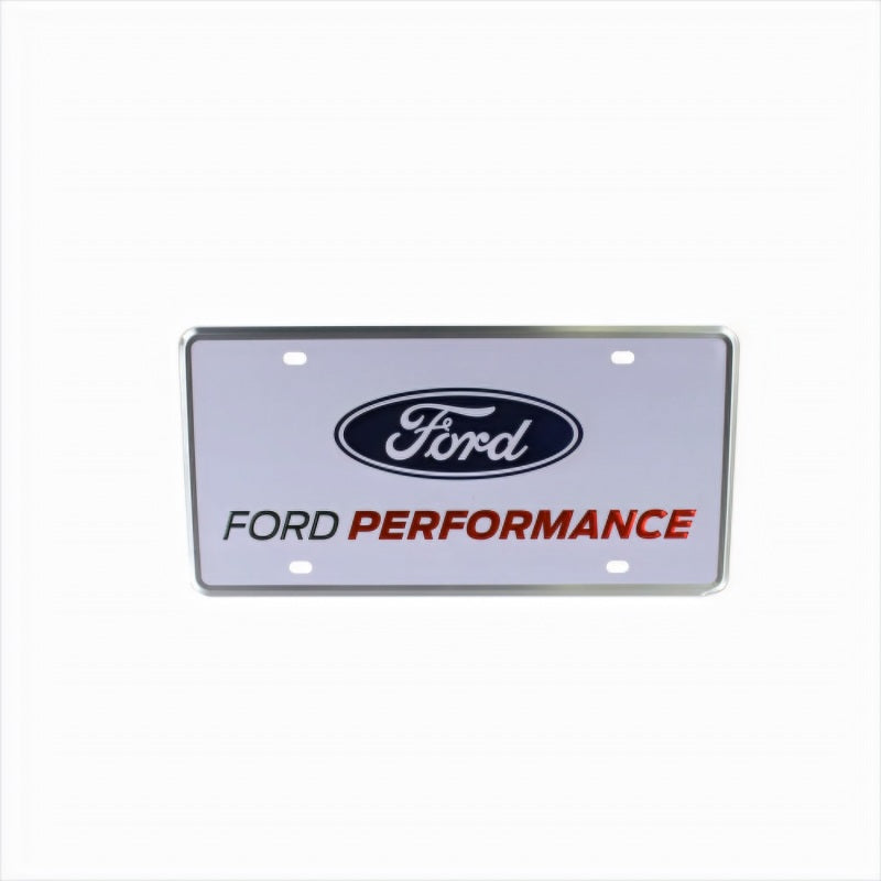 Clearance - Ford Racing Ford Performance License Plate - Single - M-1828-FPONE