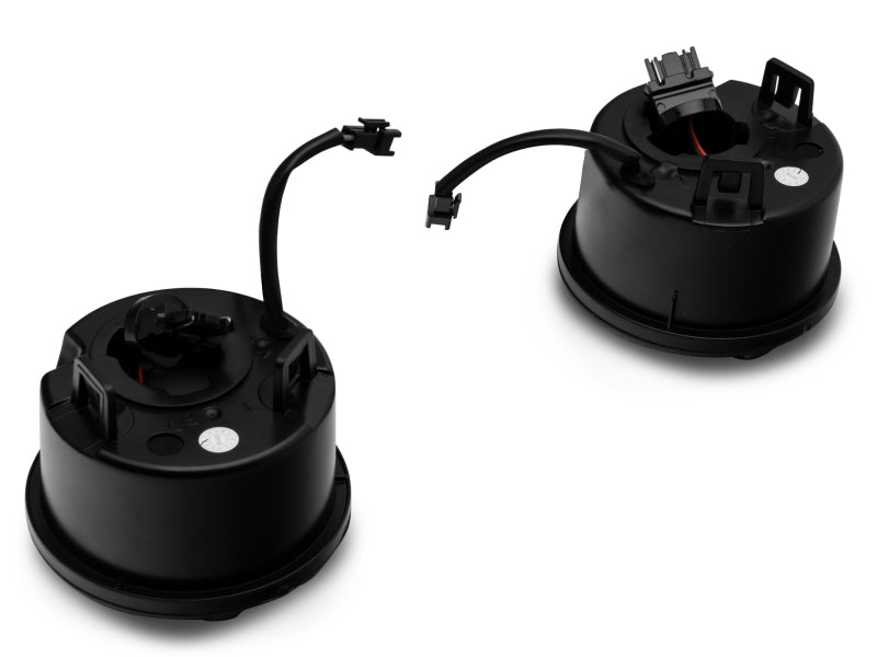 Raxiom 07-18 Jeep Wrangler JK Axial Series LED Front Turn Signals (Smoked) - J119943