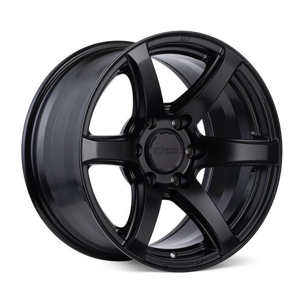 Enkei T6R 18x8.5 38mm Offset 5x114.3 Bolt Pattern 72.6 Bore Gloss Black Wheel - 539-885-6538BK by Enkei