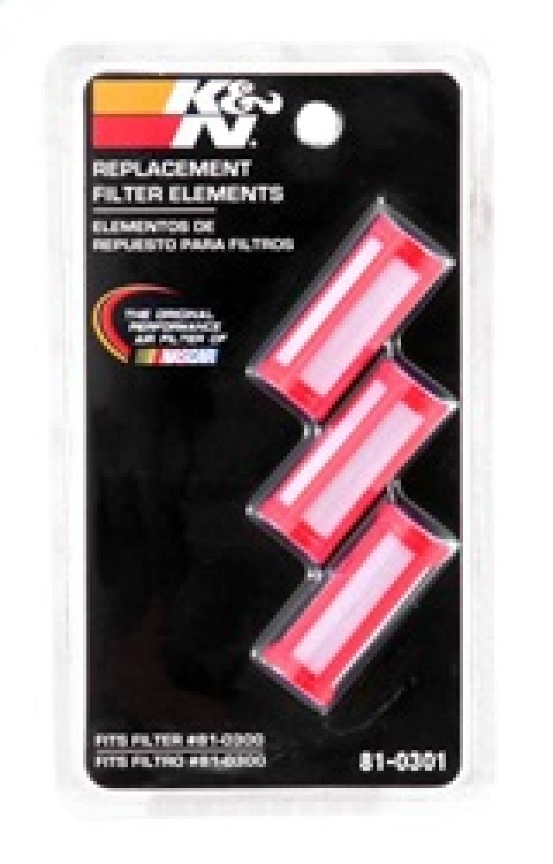K&amp;N 3.375in Length 1.125in OD Universal Replacement Fuel Filter - 81-0301