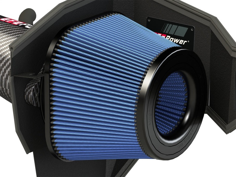aFe MagnumFORCE Carbon Fiber Intake Stage-2 Pro 5R 11-17 Dodge Challenger/Charger SRT-8 V8 6.4L - 54-12172-C for 2011-2023 Do