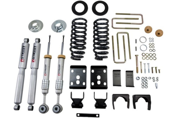 Belltech LOWERING KIT WITH SP SHOCKS - 908SP for 2004-2008 Ford F 150 - front view