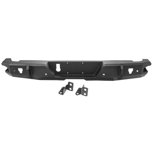 Rugged Ridge HD Bumper Rear 20-21 Jeep Gladiator JT - 11540.37 for 2020-2025 Jeep Gladiator - front view