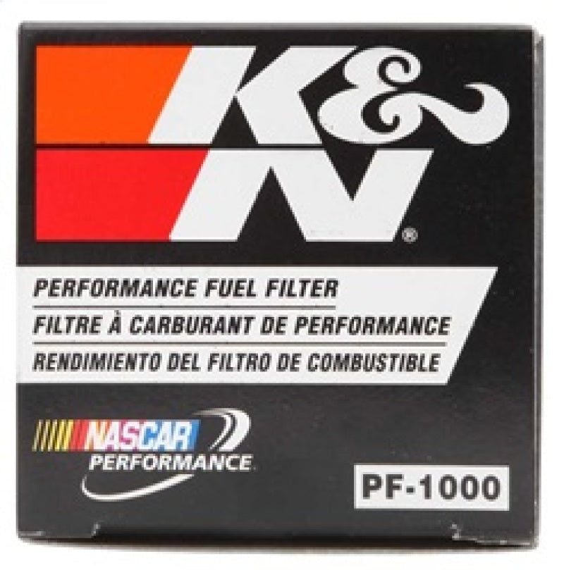 K&amp;N Cellulose Media Fuel Filter 2.125in OD x 4.281in L - PF-1000