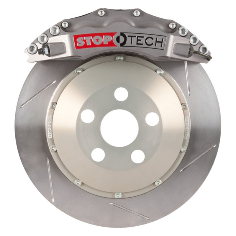 StopTech 08-13 BMW M3/11-12 1M Coupe Front BBK w/ ST-60 Trophy Calipers Slotted 380x35mm Rotors