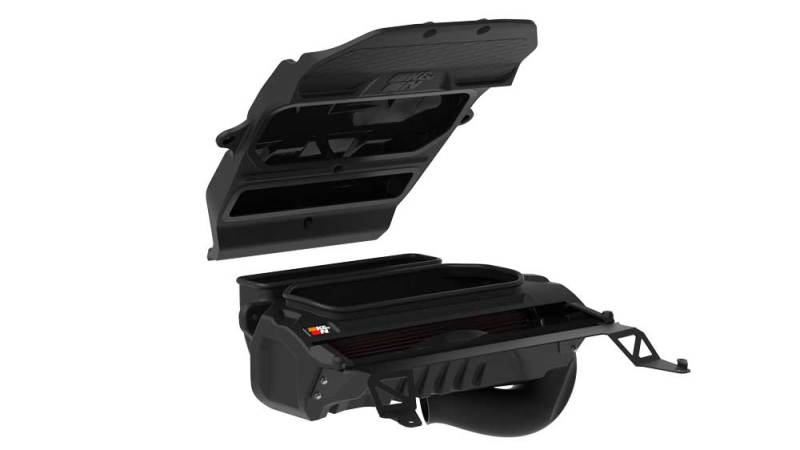K&N 2021-2022 Dodge RAM 1500 TRX V8-6.2L Aircharger Intake - 63-1591 for 2021-2023 Ram 1500 - front view