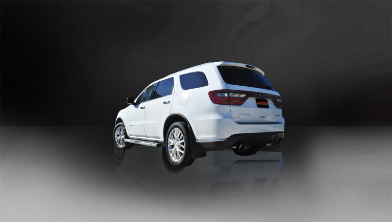 Corsa 11-14 Dodge Durango 5.7L V8 Black Sport Dual Rear Cat-Back Exhaust - 14459BLK