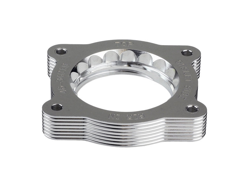 aFe 07-13 Chevrolet Silverado 1500/GMC Sierra 1500 Silver Bullet Throttle Body Spacer - Silver