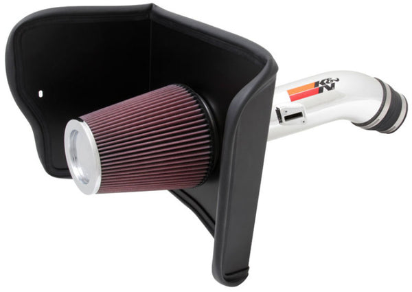 K&N 12 Toyota Tundra 5.7L V8 High Flow Performance Intake - 77-9036KP for 2012-2021 Toyota Sequoia - front view