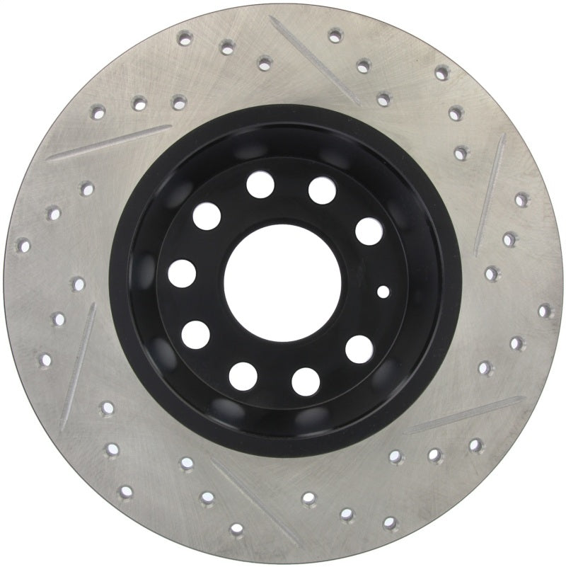 StopTech Slotted &amp; Drilled Sport Brake Rotor - 127.33099R