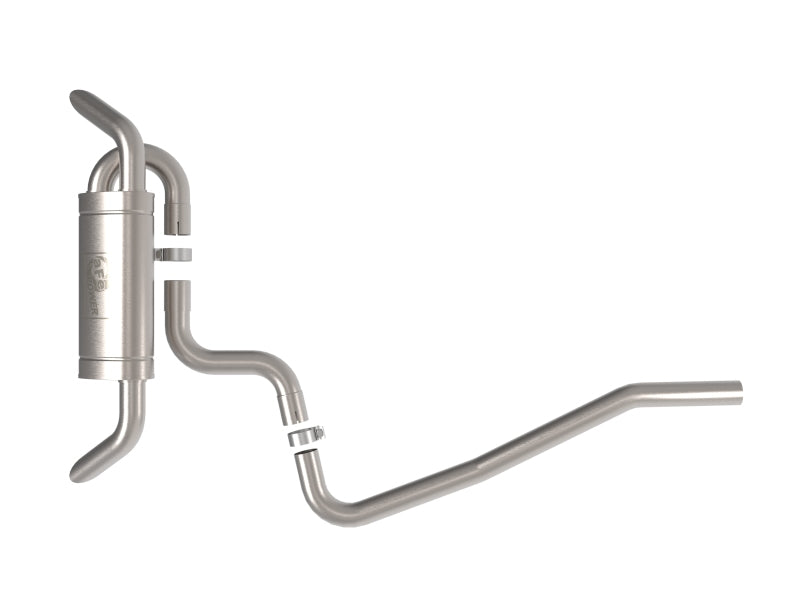 aFe MACH Force-Xp 3in - 2 1/2in SS Cat Back Exhaust System VW Tiguan 18-22 2.0- 110in Wheelbase - 49-36449