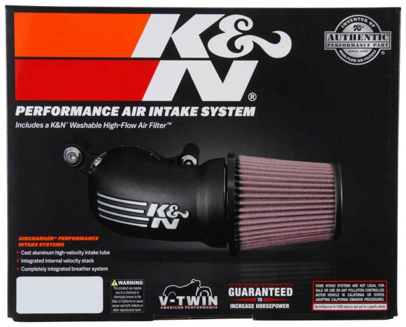 K&amp;N 08-17 Harley Davidson Touring Models Performance Air Intake System - 57-1134