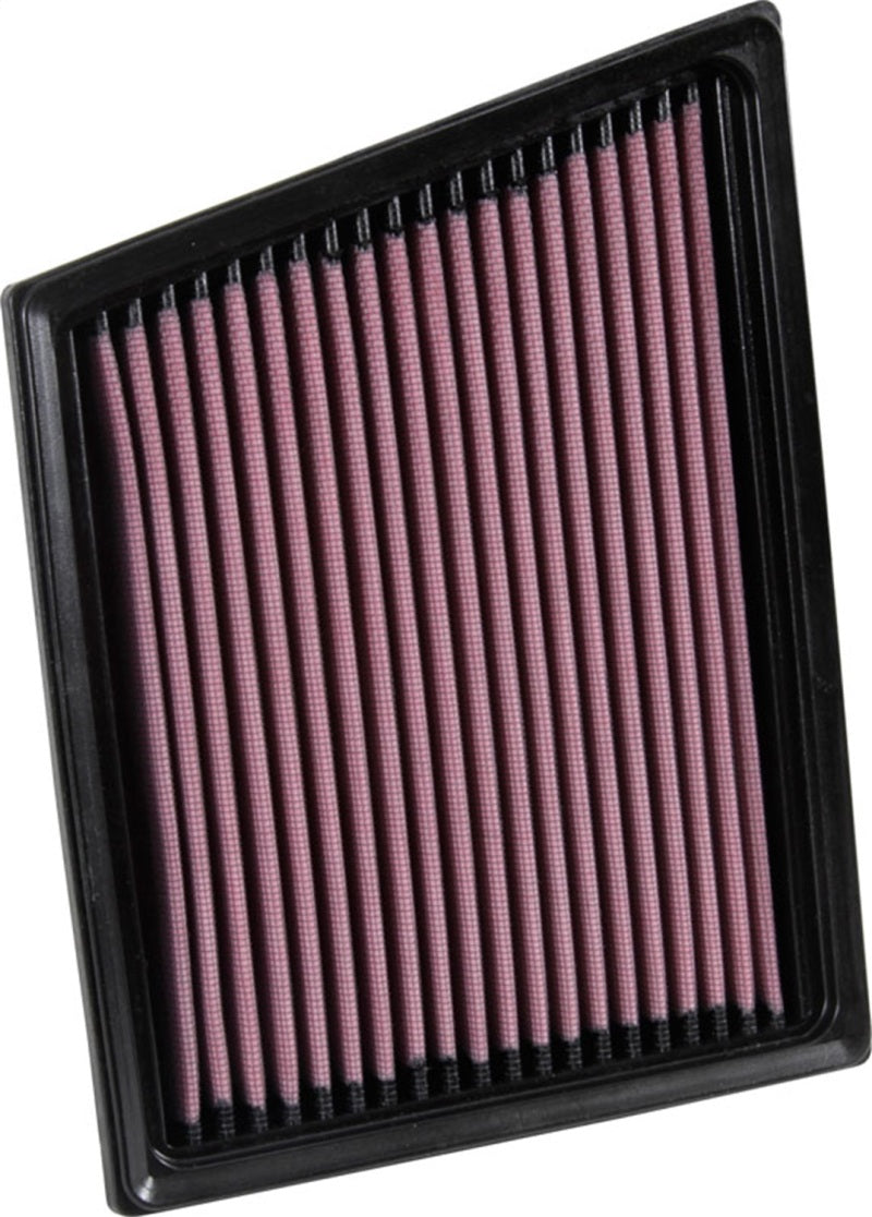 K&N 2015 Jaguar F-Pace V6-3.0L F/I Right Side Replacement Drop In Air Filter - 33-3074