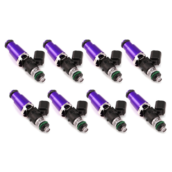 Injector Dynamics ID1050X Injectors 14mm (Purple) Adaptors (Set of 8) - 1050.60.14.14.8 for 2004-2010 Ford Mustang