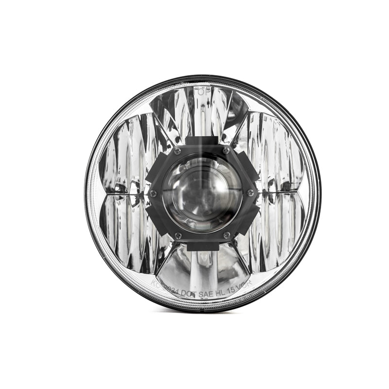 KC HiLiTES 07-18 Jeep JK (Not for Rubicon/Sahara) 7in. Gravity LED Pro DOT Headlight (Pair Pack Sys) - 42341