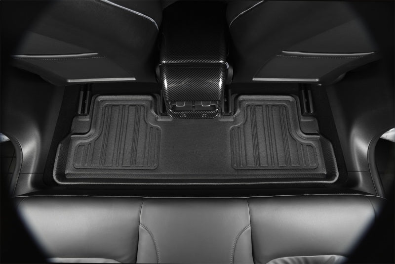 3D MAXpider 2020-2022 Tesla Model 3 Elitect 1st &amp; 2nd Row Floormats - Black - ACEE1TL02601809