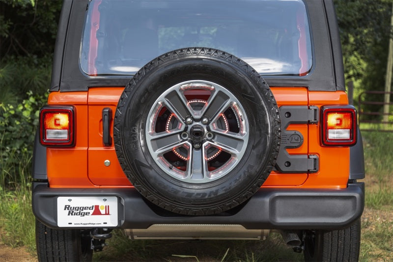 Rugged Ridge Spartacus HD Tire Carrier Hinge Casting 18-20 Jeep Wrangler JL - 11546.56
