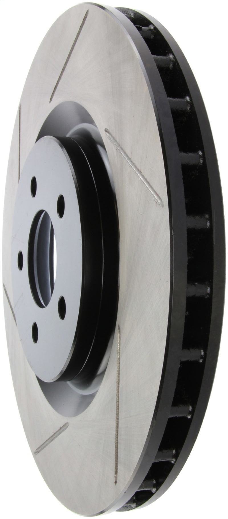 StopTech Power Slot 07-10 Ford Mustang Shelby Front Right Slotted Rotor - 126.61089SR