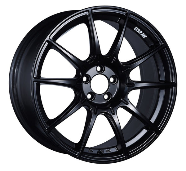 SSR GTX01 19x9.5 5x120 38mm Offset Flat Black Wheel - XA19950+3805HMB by SSR
