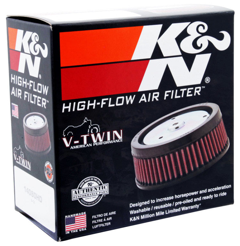 K&amp;N Custom Air Filter Round 5-3/8in OD x 4in ID x 2in H - E-3200