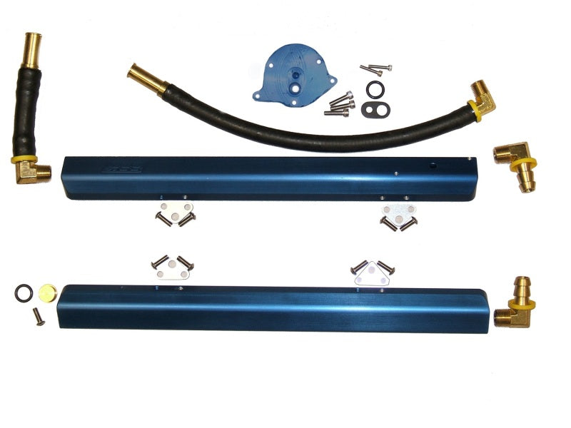 BBK 86-93 Mustang 5.0 High Flow Billet Aluminum Fuel Rail Kit - 5010