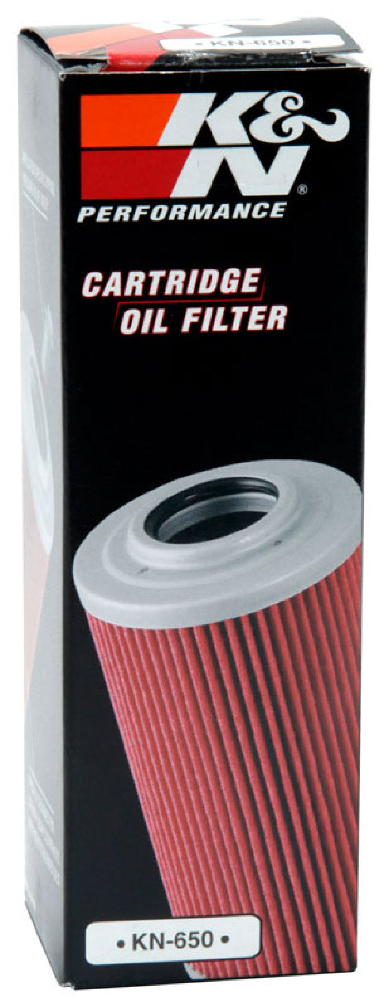 K&amp;N 1.625in OD x 5.05in H Oil Filter - KN-650
