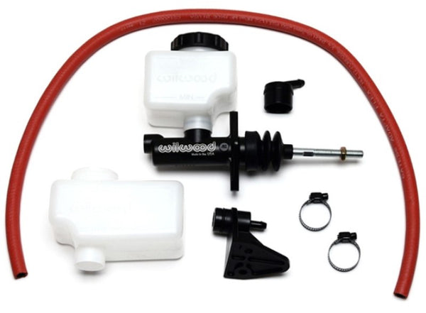 Wilwood Short Remote M/C Kit 3/4in Bore 3/8in-24 Banjo Outlet - 260-13619 by Wilwood