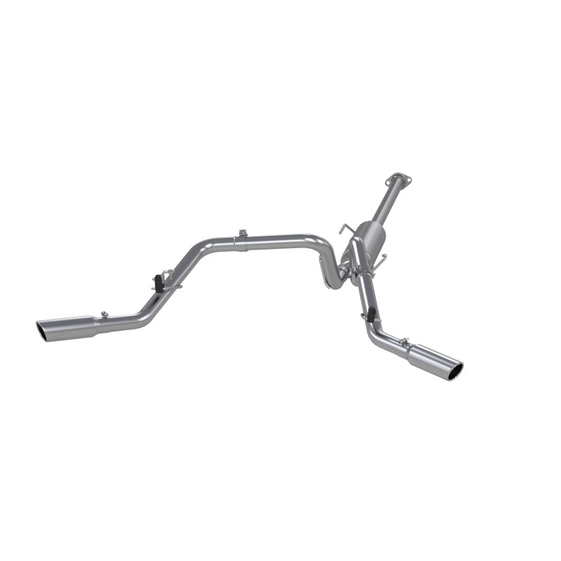 MBRP 05-13 Toyota Tacoma 4.0L EC/CC AL Dual Split Side Cat Back Exhaust - S5328AL
