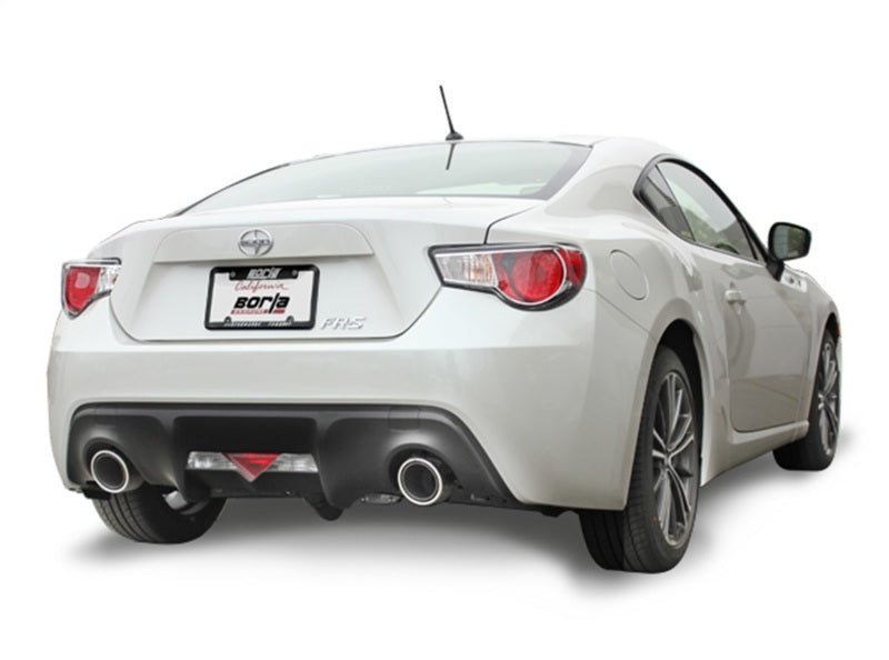Borla 13-15 Scion FR-S 2.0L 4cyl 6spd / 13 Subaru BRZ 2.0L 4cyl 6spd SS Catback Exhaust - 140496