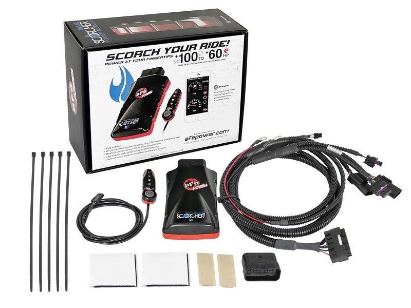 aFe 21-22 Ford Bronco &amp; 19-22 Ranger Scorcher Blue Bluetooth Power Module - 77-83046