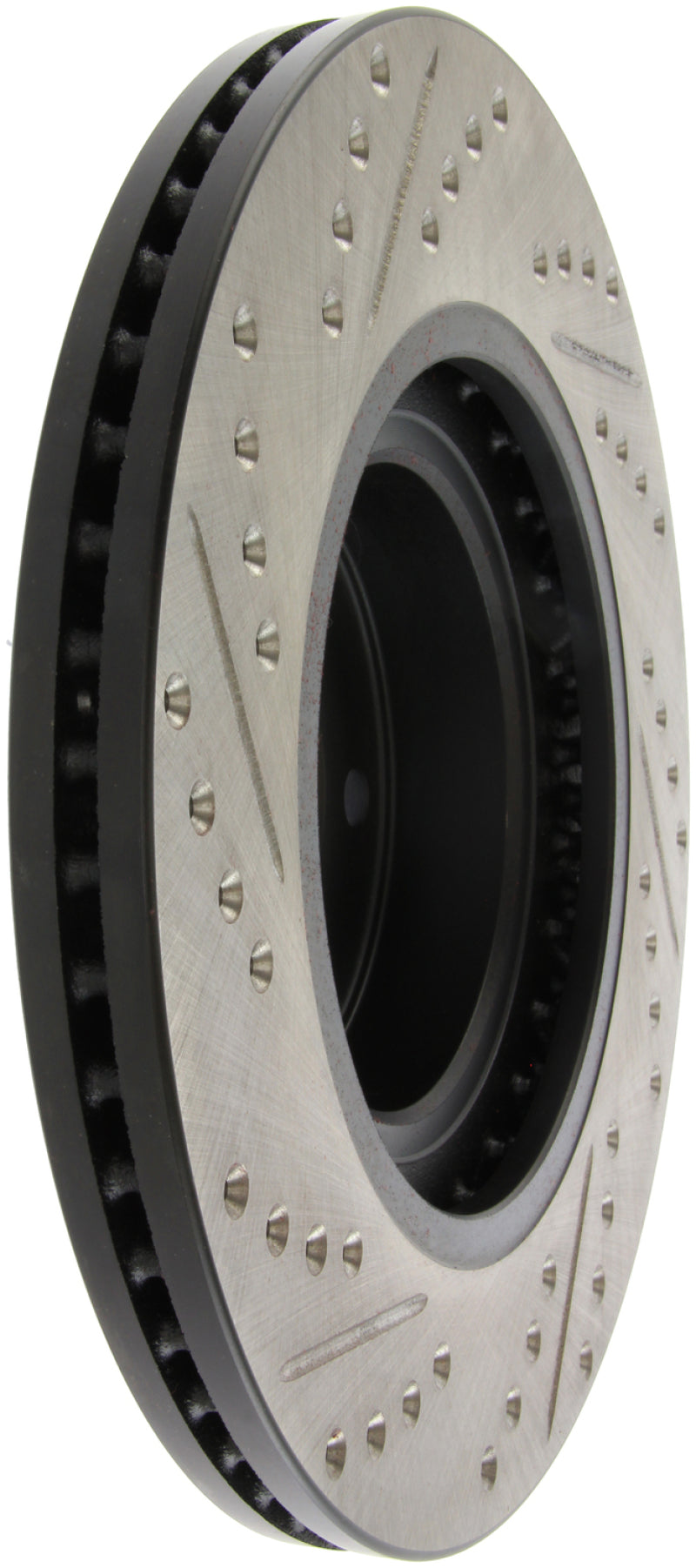 StopTech Slotted &amp; Drilled Sport Brake Rotor - 127.47021L