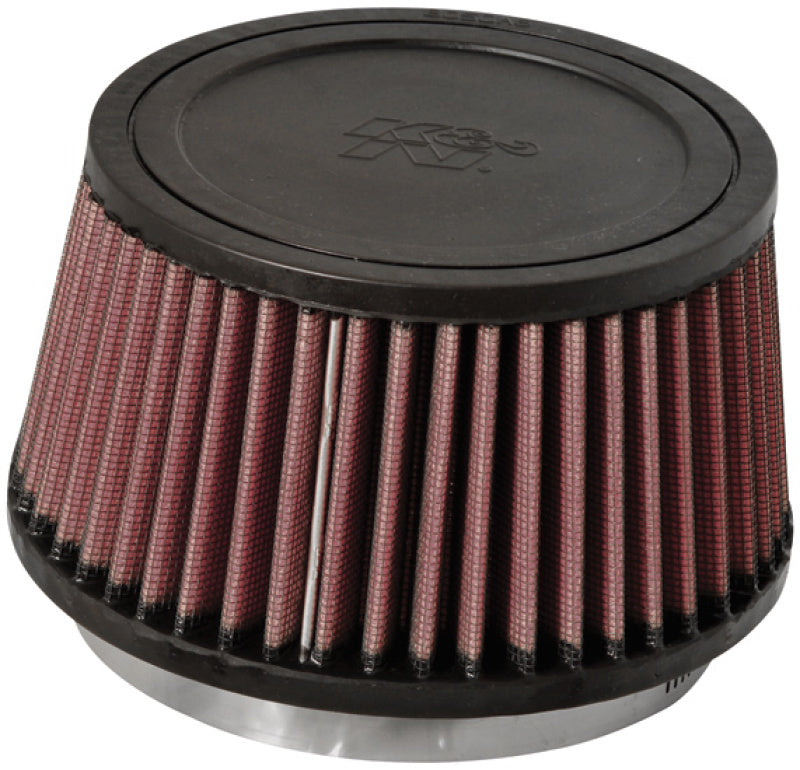 K&N Universal Rubber Filter Round Tapered 4.5in Flange ID x 5.875 Base OD x 5in Top OD x 3.25in H - RU-3110 by K&N Engineerin