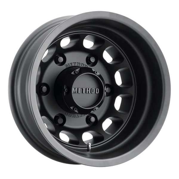 Method MR901 - REAR 16x6 -134mm Offset 6x180 138.9mm CB Matte Black Wheel - MR901660685134N by Method Wheels - front view