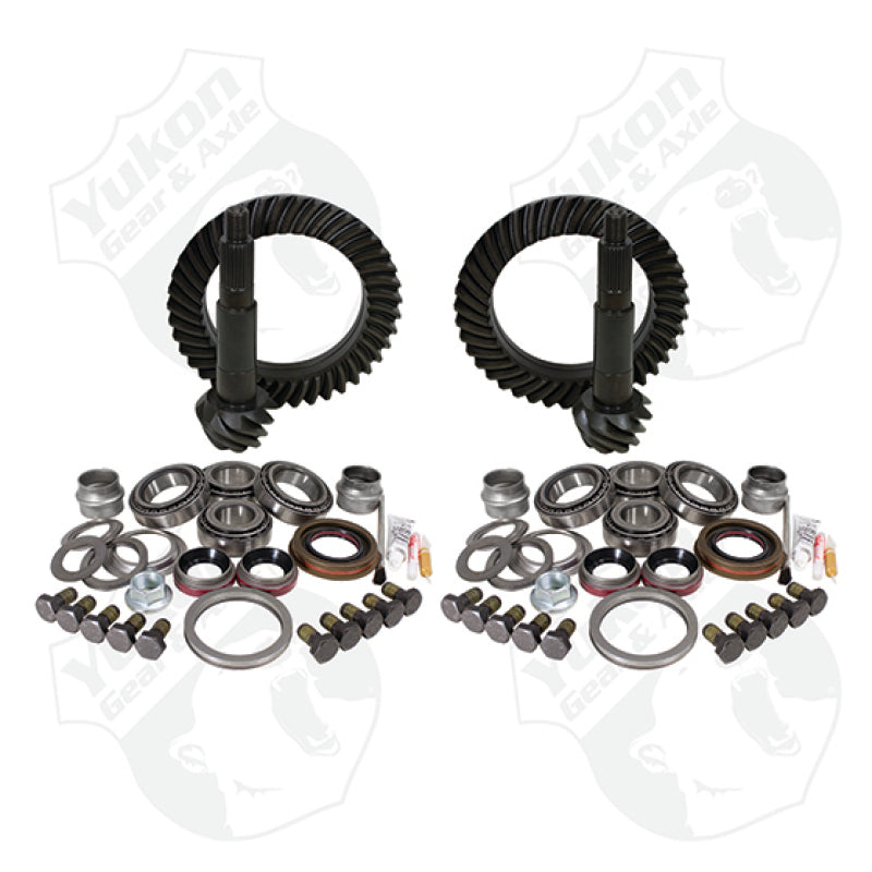 Yukon Gear &amp; Install Kit Package For Jeep JK Rubicon in a 4.88 Ratio - YGK015